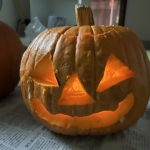 ハロウィン～カボチャのランタン作り①～